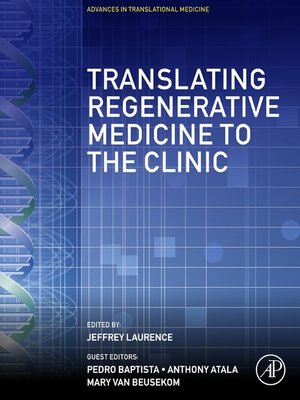 cover image of Translating Regenerative Medicine to the Clinic